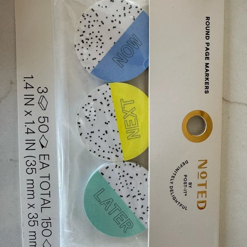 NWT Post-It Assortment of FIVE Packages Post-It Sticky Notes Mini Notes